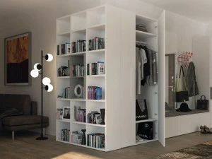 De Rosso Открытый книжный шкаф на заказ из HPL Alfabeto