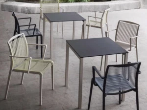 GABER Квадратный садовый стол из compactop®