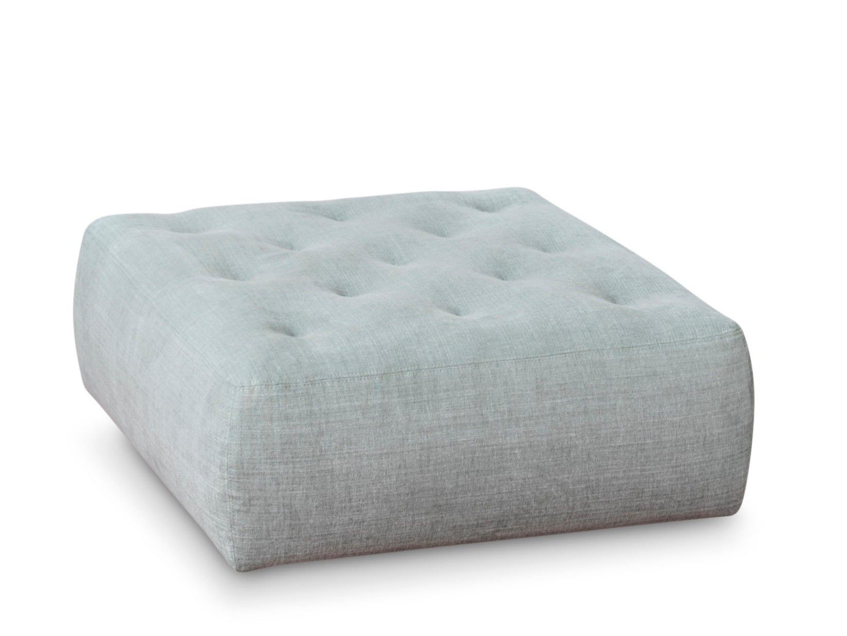 Ткань квадратный съемный пуфик с колесами Saba Italia COOKIE ARCH-00075554