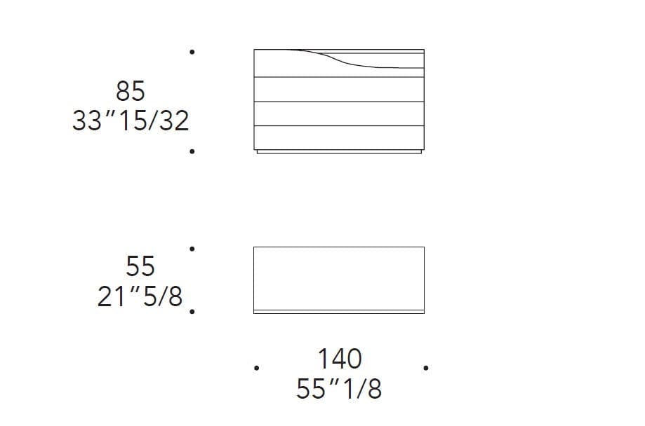 Деревянный комод REFLEX знак ARCH-00059625 - Вид №1