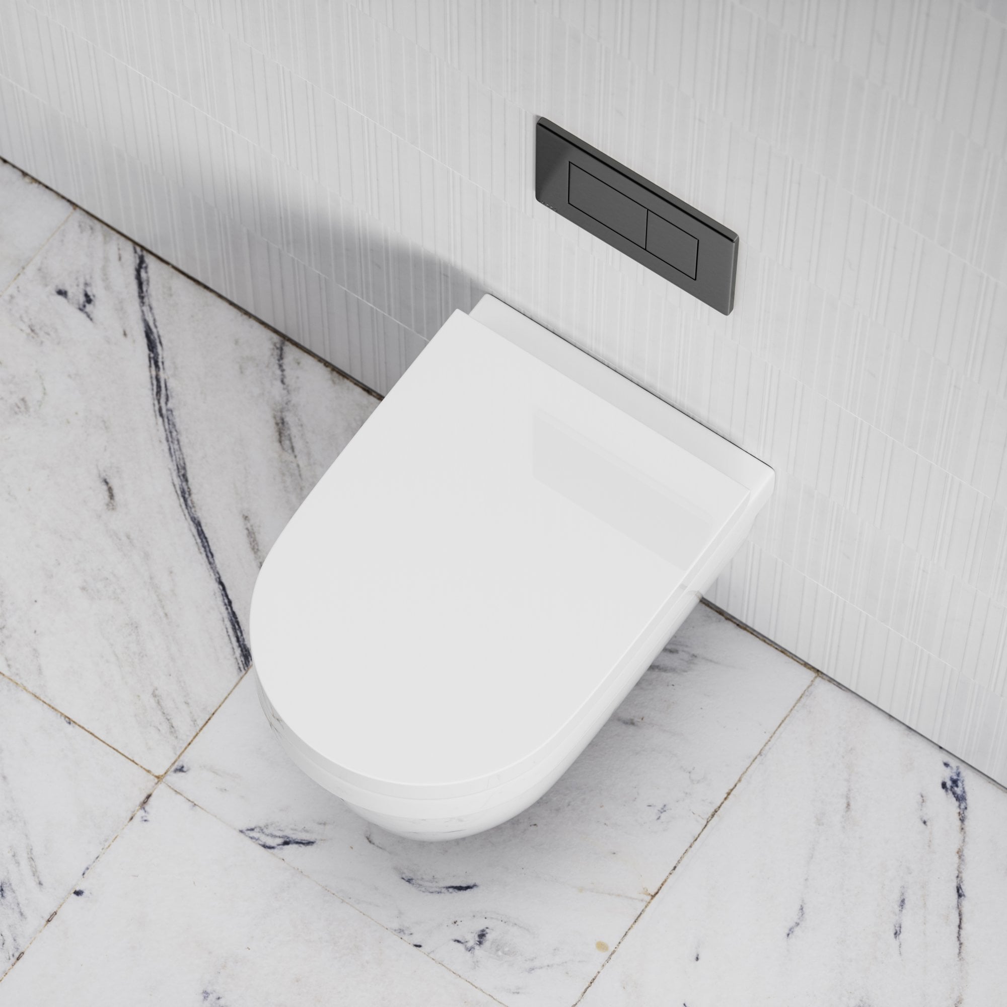 Керамический подвесной туалет без бриды LUSSO BERKELEY ARCH-00030463 - Вид №5