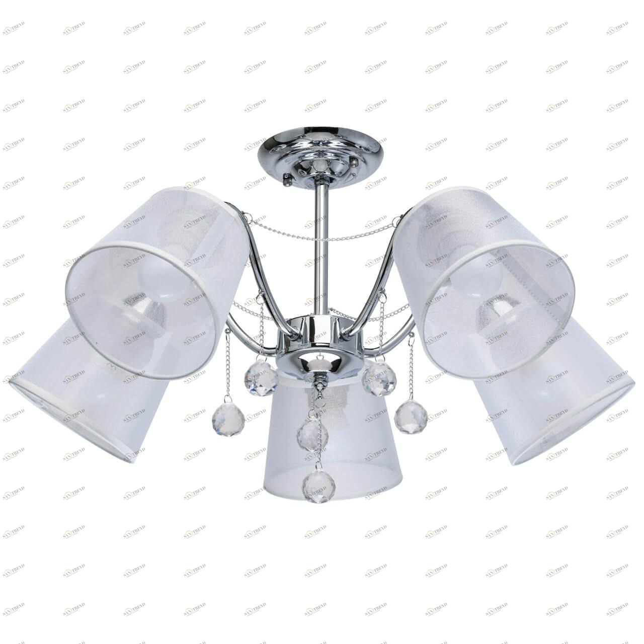 Потолочная люстра De Markt City Лацио 103012305 DE MARKT ЛАЦИО 220148 Белый