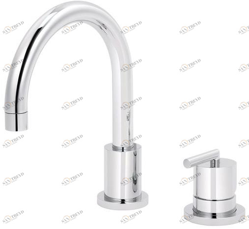 rvb Смеситель для умывальника, однорычажный, на 2 отверстия Fun 4531.--.45