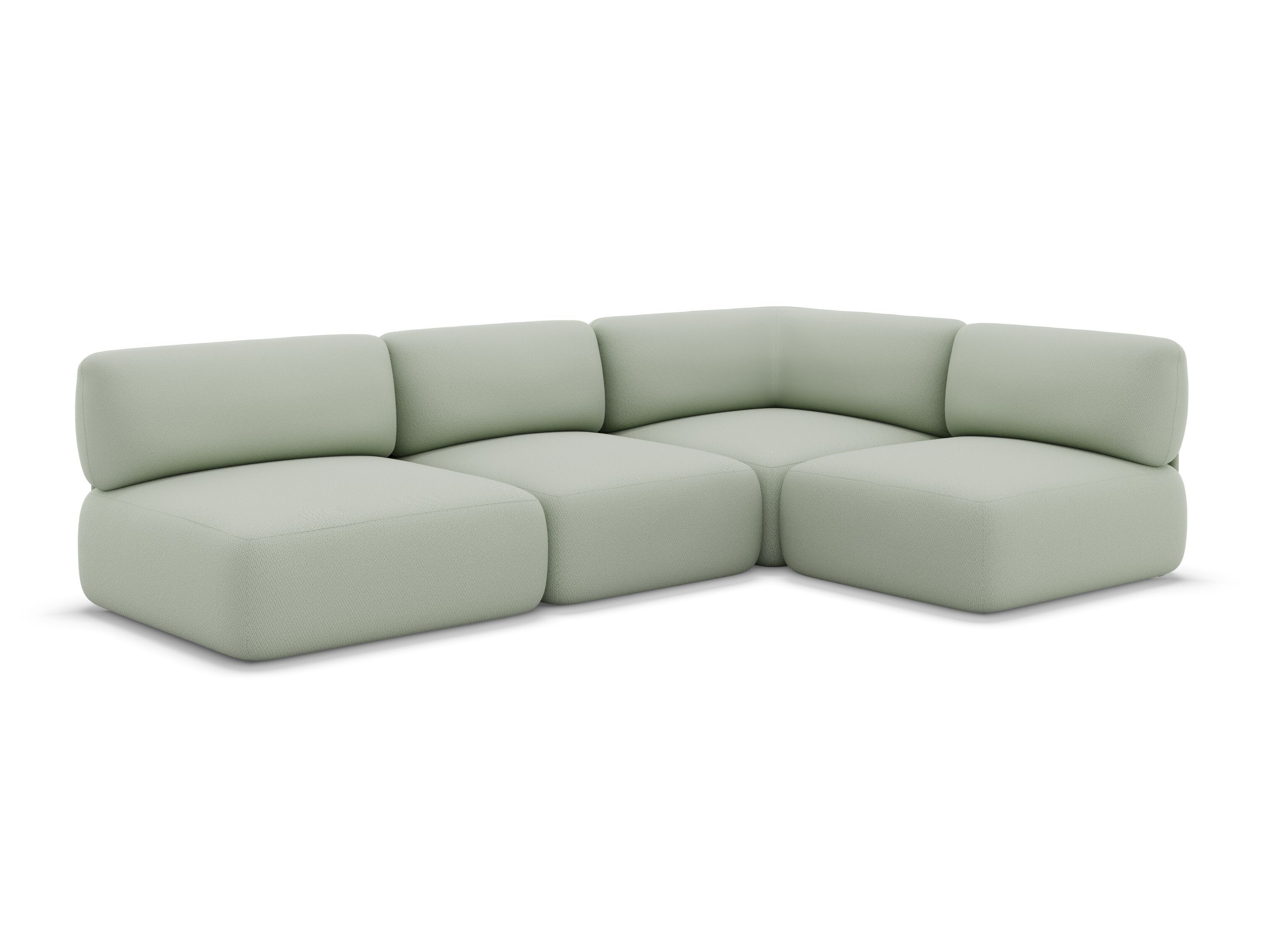 4-местный угловой диван с открытым верхом Noah Living торий ARCH-00078890 - Вид №8