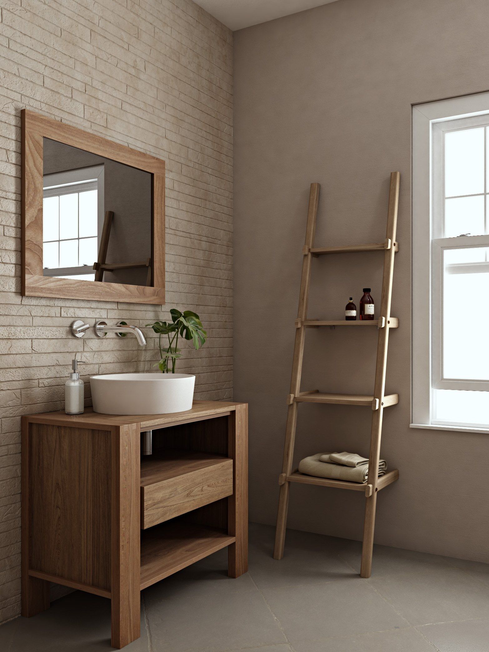 Полка из массива дерева KARPENTER Simplycity ARCH-00128328 - Вид №6