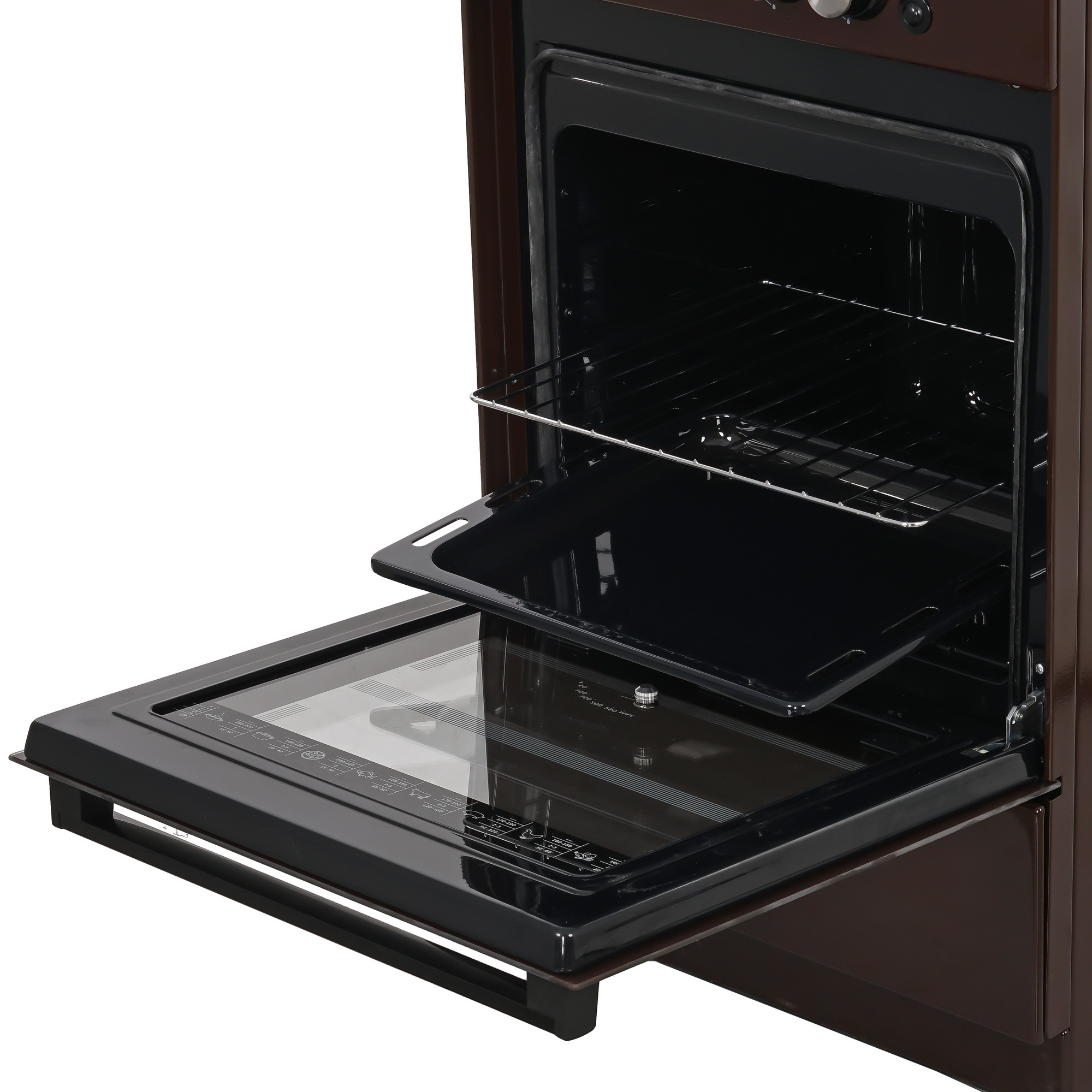 8195615 Газовая плита De Luxe 5040.32Г (КР) ЧР 014 коричневый STDN-0125206 - Вид №5