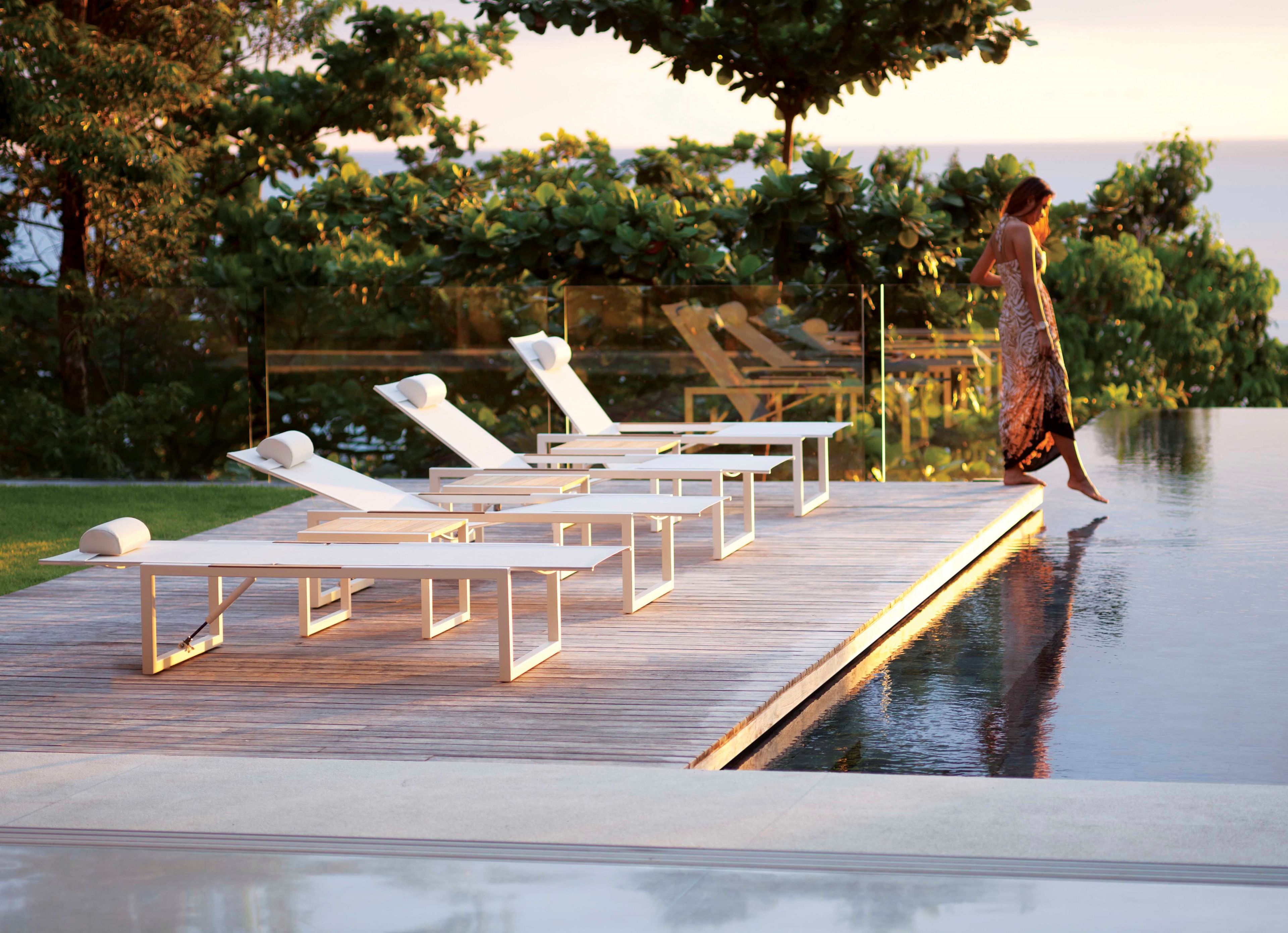 Шезлонг с откидывающейся спинкой в Batyline® Royal Botania Ninix ARCH-00064045 - Вид №3