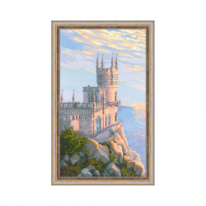 1645 Набор для вышивания Ласточкино гнездо 35 х 60 см RIOLIS Сотвори Сама