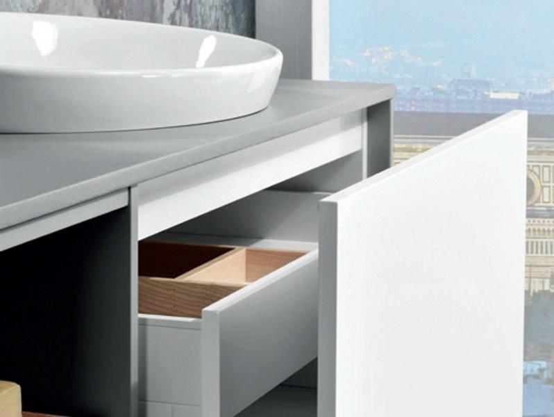 Mobiltesino Двойная подвесная тумба под умывальник с ящиками Velvet sun-id-1396568 - Вид №1