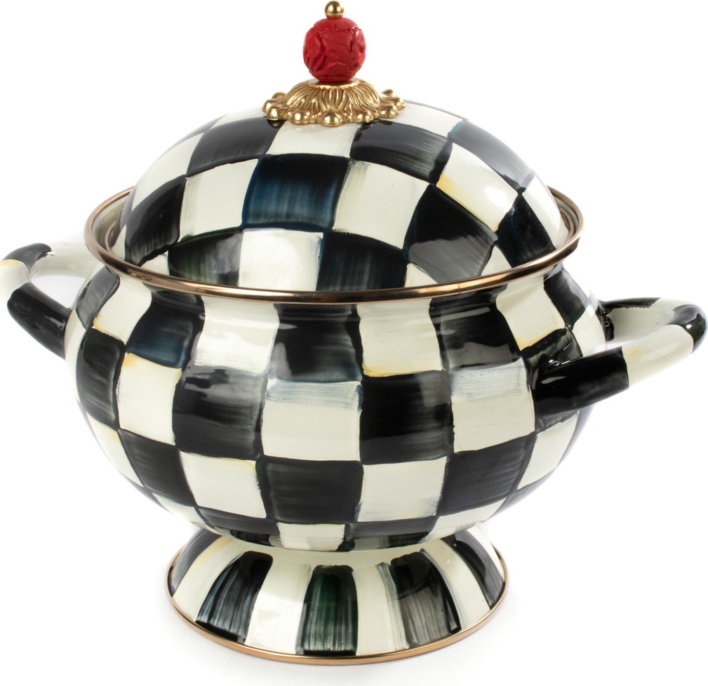 10654446 Супница Стальная Mackenzie-Childs 