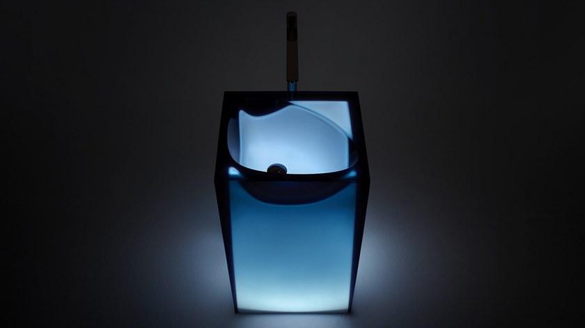 Antonio Lupi Design Lavabo отдельно стоящая из cristalmood® Antoniolupi sun-id-1395997 - Вид №5