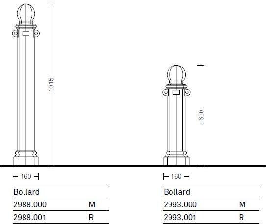 Neri Столб чугунный для цепей Scilla sun-id-1472125 - Вид №9