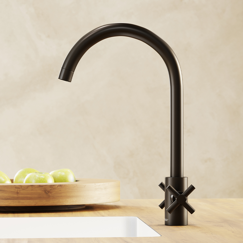 240000000 Black смеситель для кухни Damixa Neo Classic  - Вид №1