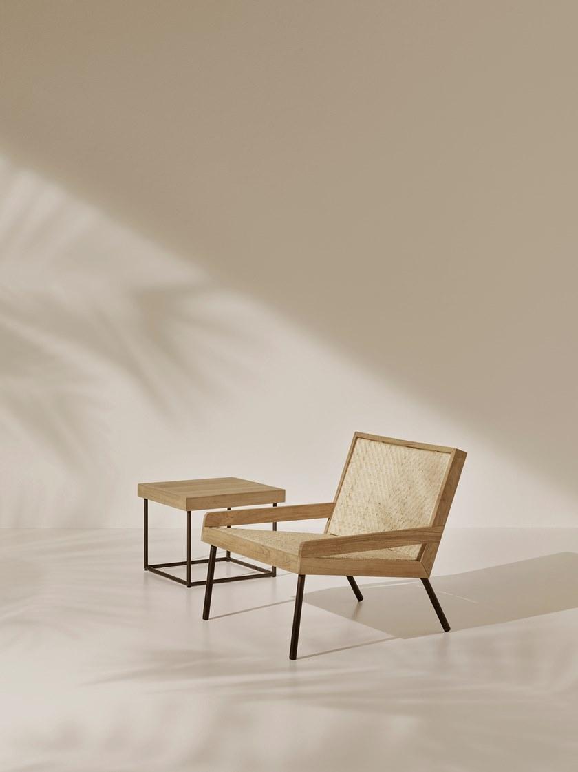 Ethimo Кресло из тика и ротанга с подлокотниками Allaperto sun-id-1406399 - Вид №5