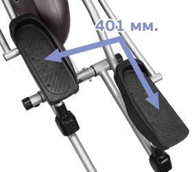 EX-35FD Эллиптический тренажер oxygen ex-35fd hrc+ Oxygen Fitness  - Вид №3