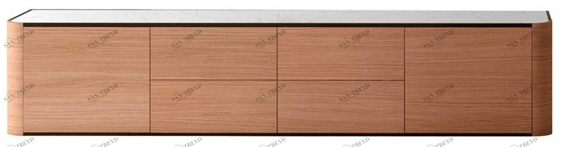Momocca Комод деревянный с распашными дверцами с ящиками Adara Aac260 / aac260p