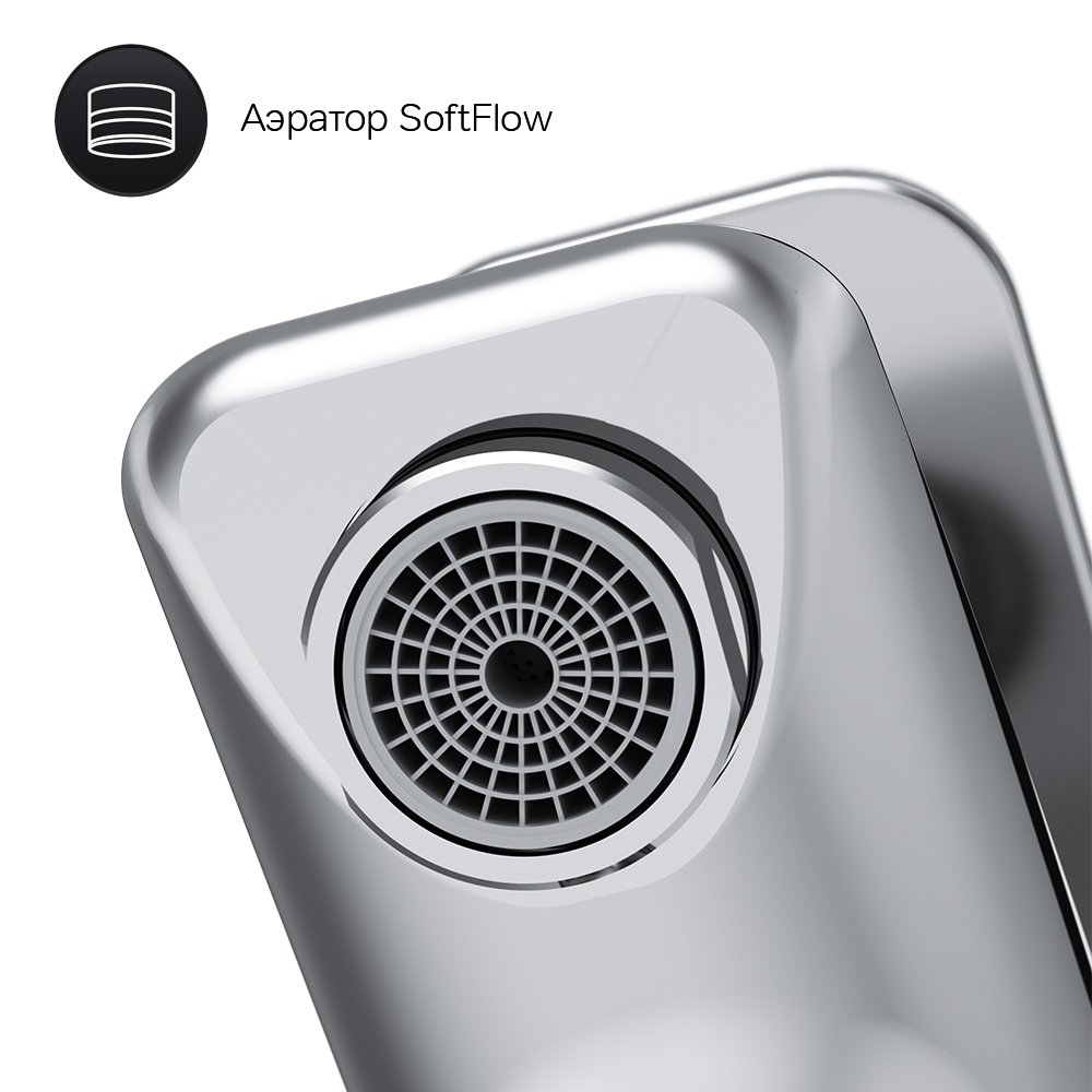 F85A10000 смеситель для ванны и душа излив 164 мм хром шт AM.PM X-Joy  - Вид №6