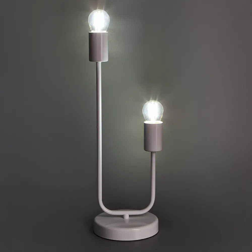 КЛЮЧНИК Настольная лампа «Атлантида» — современный светильник с открытыми плафонами 86763010 STLM-0071456 - Вид №1