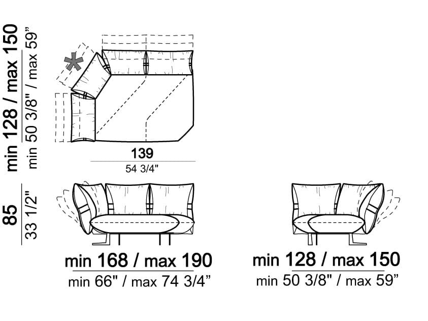 Модульный диван Arketipo Smooth Operator ARCH-00029693 - Вид №6