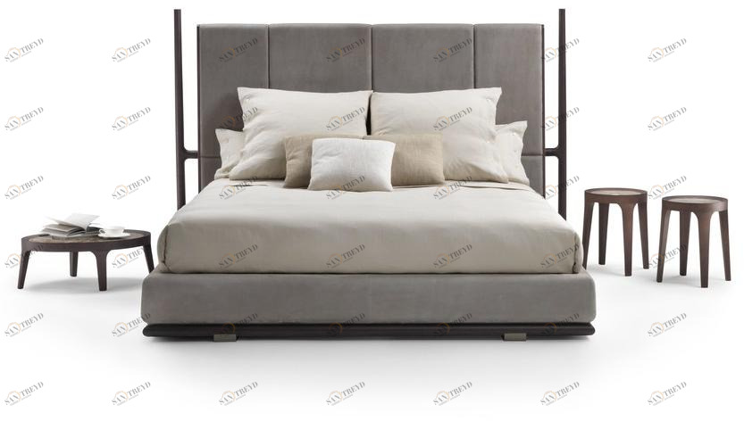 Flexform Кровать с мягким изголовьем Icaro sun-id-1487069