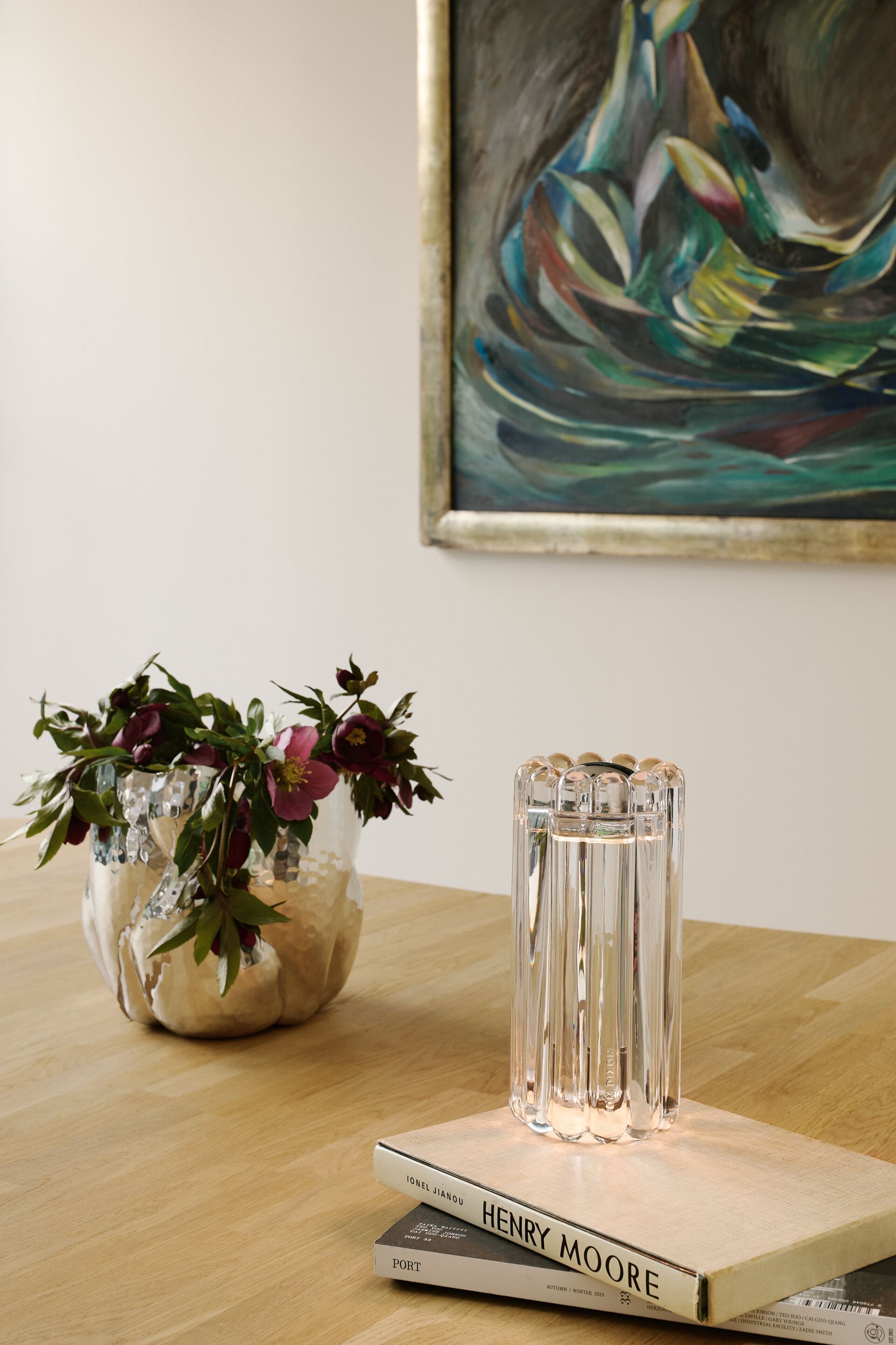 Стеклянная настольная лампа Tom Dixon пресс ARCH-00133734 - Вид №7