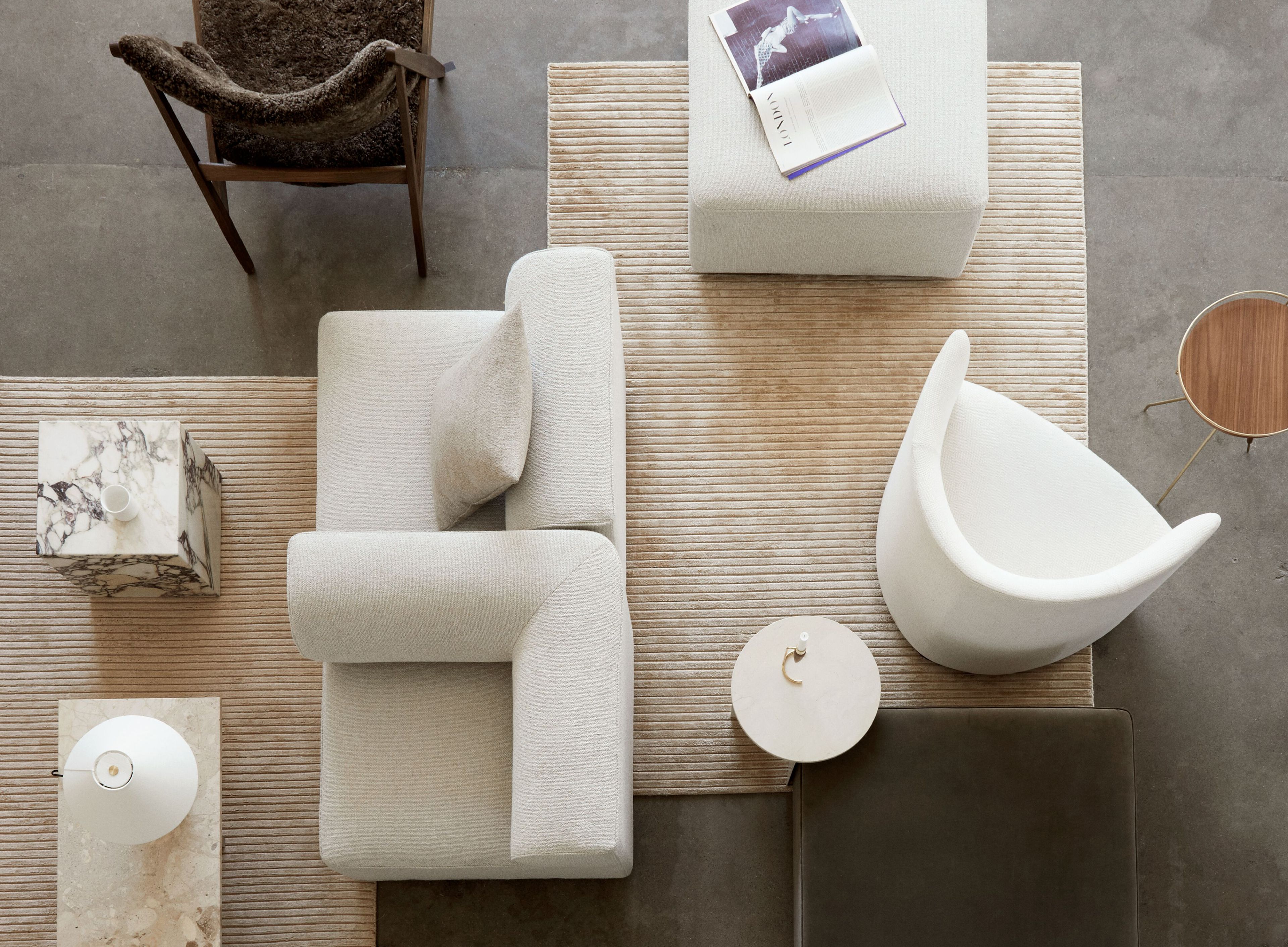 Прямоугольный коврик Lyocell® Audo Copenhagen HOUKIME ARCH-00145113 - Вид №7