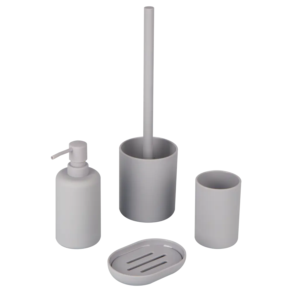 SWENSA Swanny Granit - стильный ёршик для унитаза в сером цвете 89364716 STLM-1457554 - Вид №3