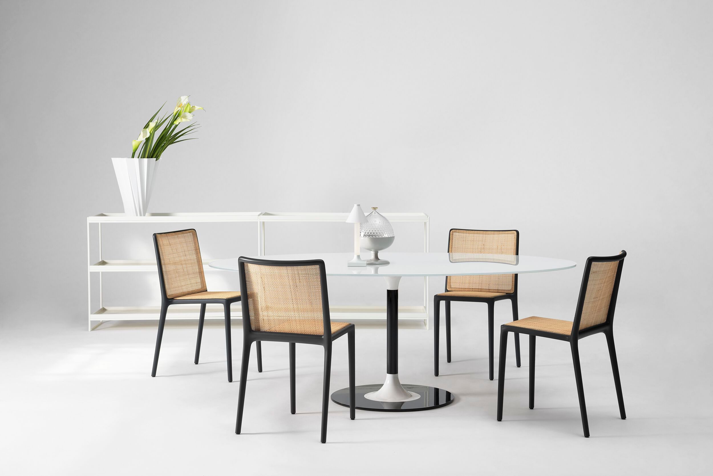 Венский соломенный стул без подлокотников Kartell BELVEDERE ARCH-00104530 - Вид №4