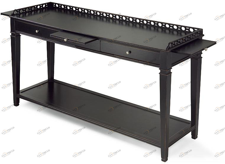 MARIONI Прямоугольная деревянная консоль с ящиками Marais 02033