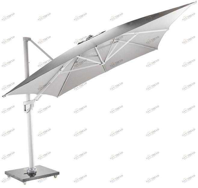 Les jardins Регулируемый квадратный зонт с боковой стойкой Parasol Peb3030