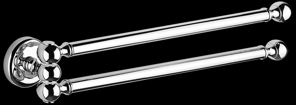 SH214 Держатель для полотенец, двойной, поворотный bagno&associati SHIRE