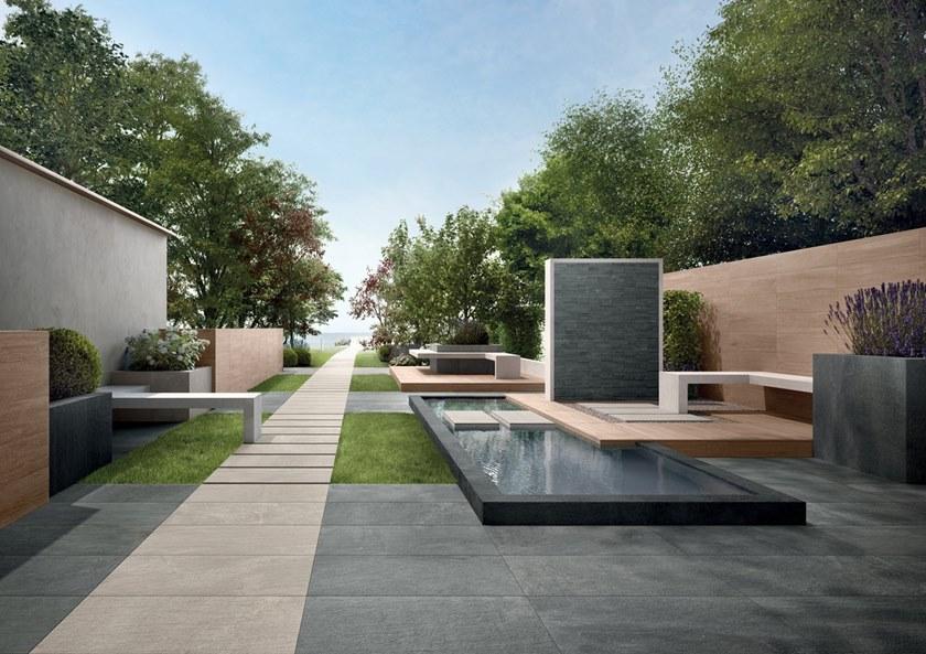 Marca Corona Настенная / напольная плитка из керамогранита с эффектом камня Matrix sun-id-1375520 - Вид №3