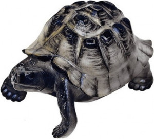 1051218 Императорский фарфоровый завод Скульптура "Черепаха" (тёмный панцирь) Фарфор твердый