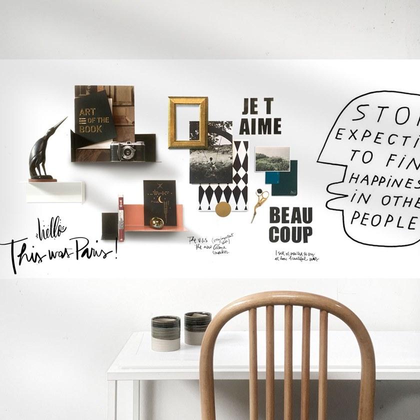 Groovy Magnets Магнитные виниловые обои Whiteboard sun-id-1446929 - Вид №8