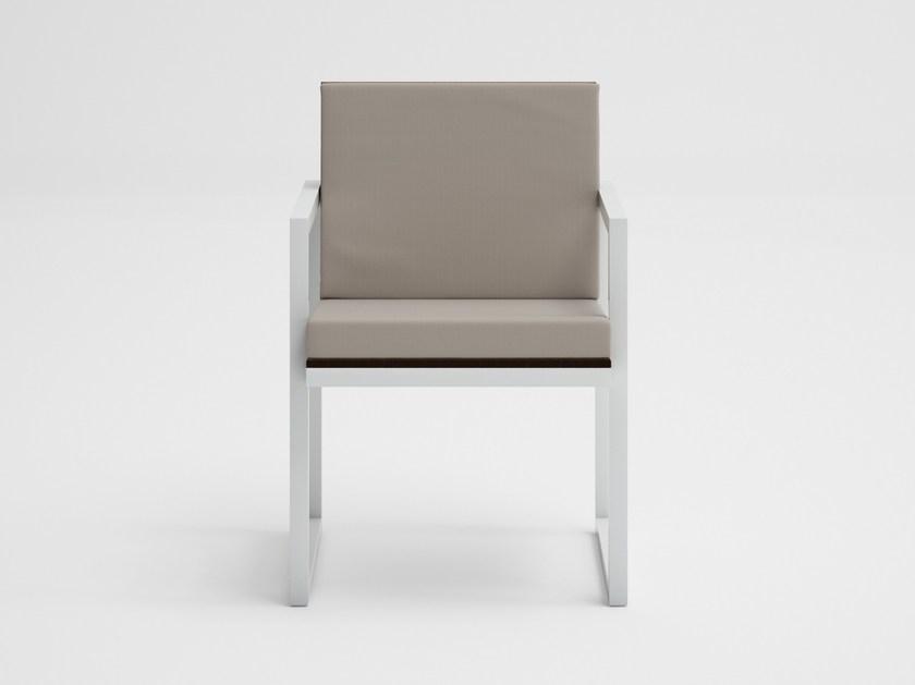 GANDIABLASCO Садовые санки из тика с подлокотниками Saler teak sun-id-1449480 - Вид №1