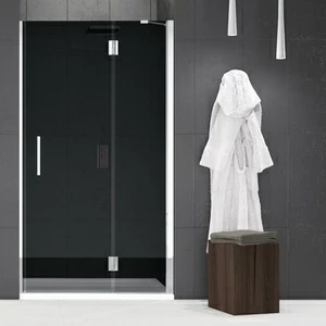 Двери в нишу 71 см LOUVRE G Novellini LOUVRE дымчатые серые