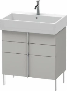 VA658600707 Vero Air Тумбочка напольная Бетонно-серый матовый декор