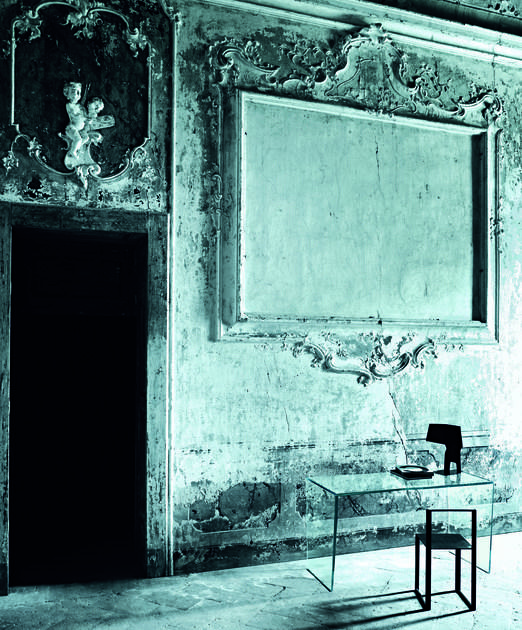 Glas Italia Прямоугольная хрустальная консоль Trim sun-id-1395299 - Вид №2