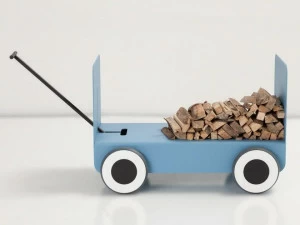 FORMAE Подставка для журналов из стали Fireplace