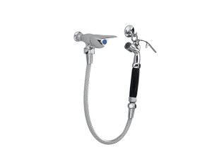 Настенный ручной душ с гибким держателем