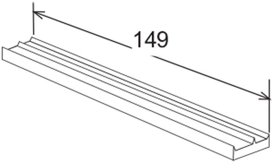 First Corporation Прокладка ПВХ для специальных деталей желоба First plast Gu14 - Вид №1