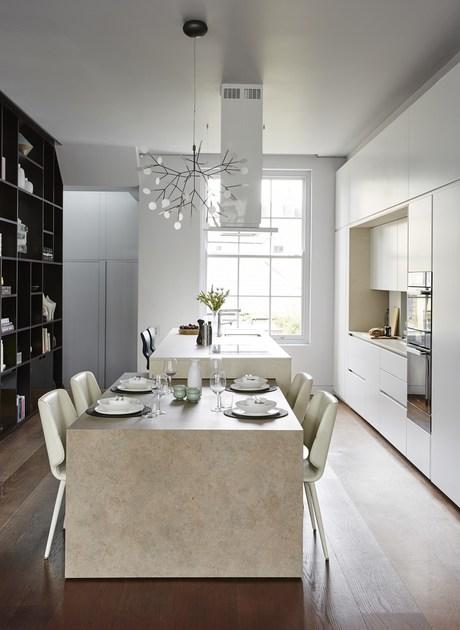 TM Italia Cucine Кухня из лакированного меламина с островом K6 sun-id-1441159 - Вид №7