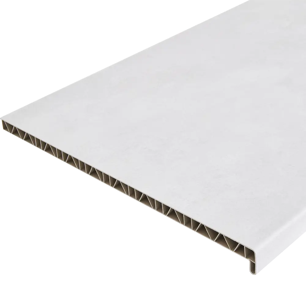 Подоконник Santreyd ПВХ 2000x200 мм серый матовый 84466052 STLM-0050434