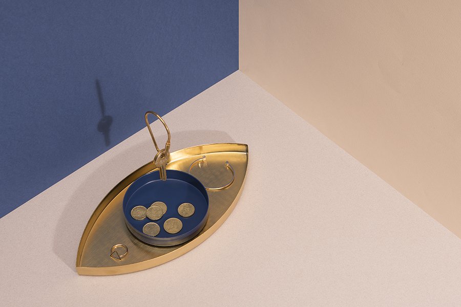 Органайзер для мелочей сине-золотой The Eye DOIY  00-3880874 Синий  - Вид №4