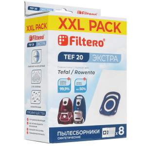 5419987 Мешок-пылесборник Filtero TEF 20 XXL Pack ЭКСТРА