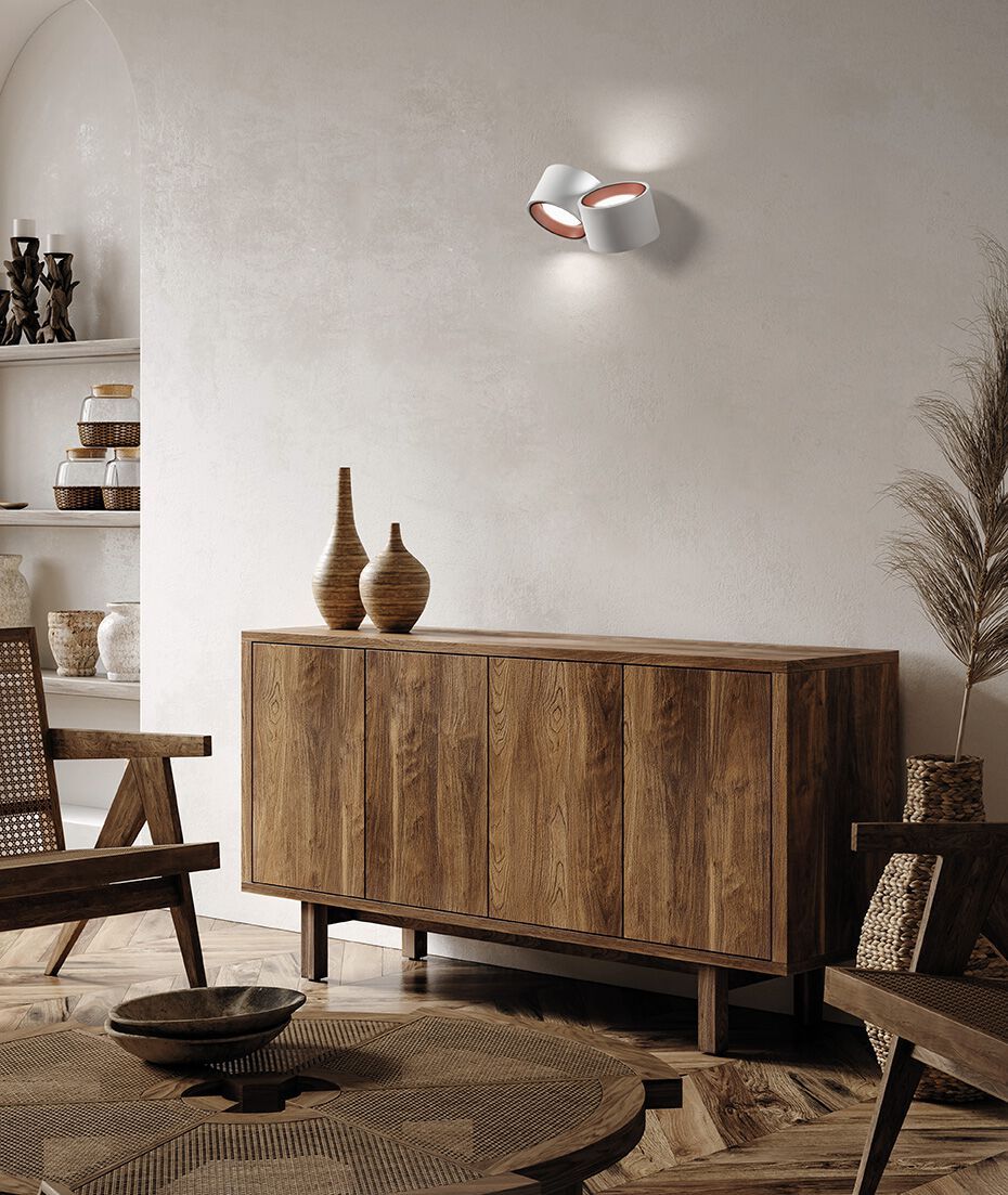 Гипсовая настенная лампа Tecnico NASSO 2 TONDA ARCH-00001324 - Вид №5