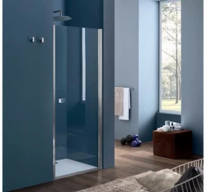 INDA® Душевая кабина стеклянная ниша с распашной дверцей Sim