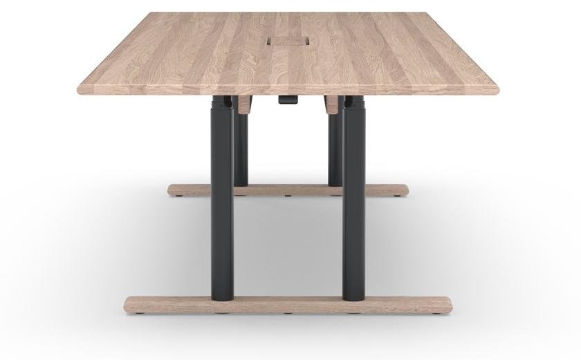 Howe Прямоугольный деревянный стол для совещаний с регулируемой высотой Mn table series sun-id-1442815 - Вид №3