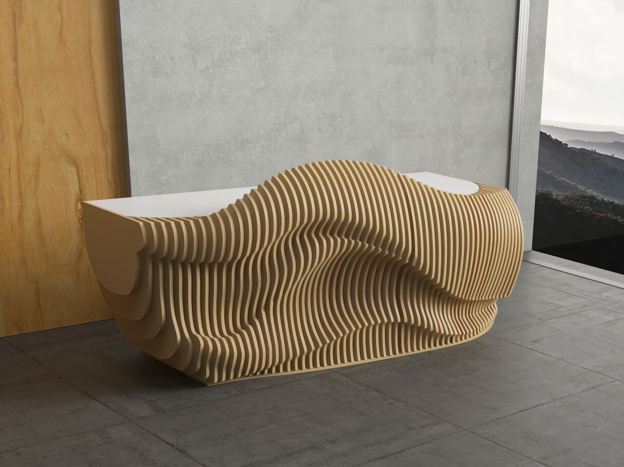 Стойка регистрации из фанеры MYWOODREAM SUNNY ARCH-00055075