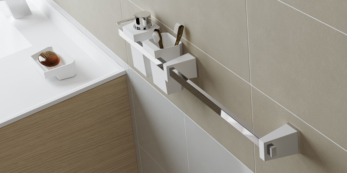 Sonia Полотенцедержатель 750 мм S4-Urban Life белый/хром 159055 - Вид №1